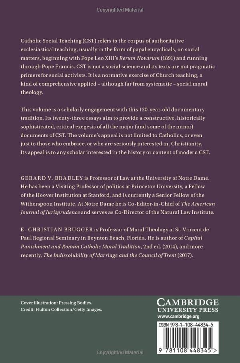 Catholic Social Teaching: a Volume of Scholarly Essays image number 1