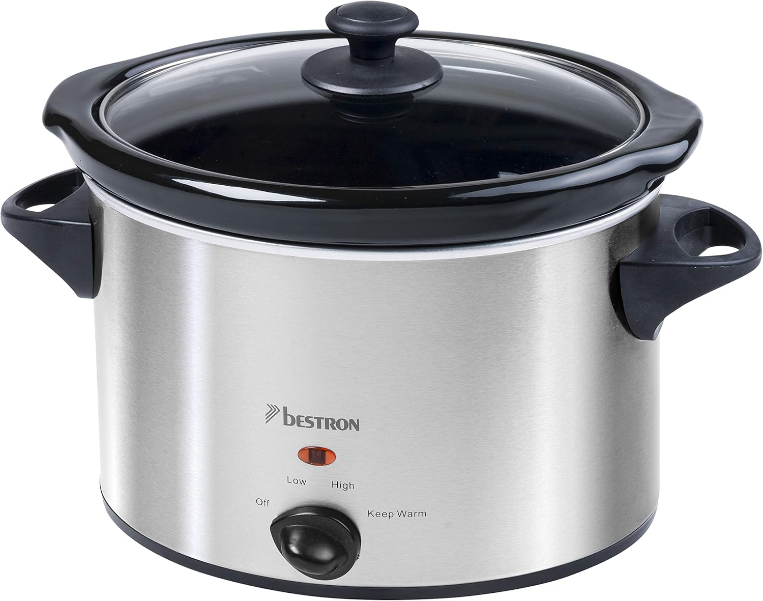Bestron ASC350 Slow Cooker, Glass, 180 W, 3.5 Liters image number 5