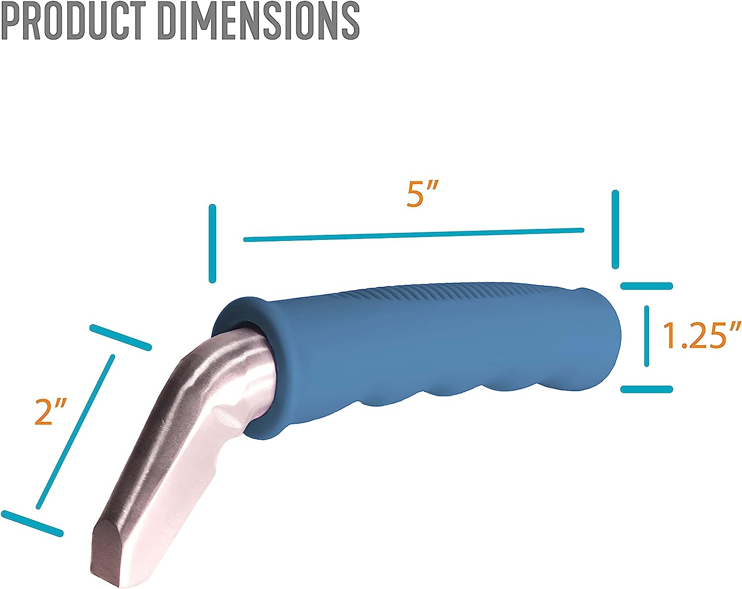 Able Life Auto Cane, Portable Vehicle Support Handle, Standing Mobility Aid, Car Assist Cane Grab Bar, Blue image number 1