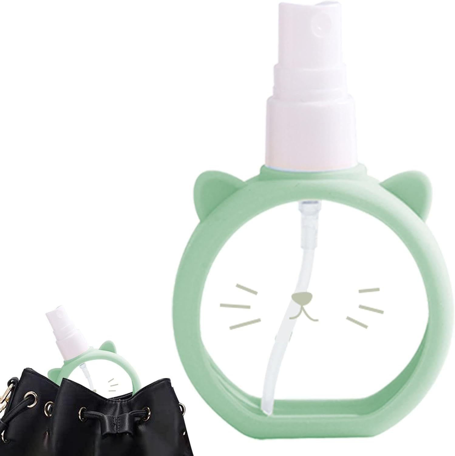 Travel Spray Bottle - Fine Mist Sprayer, Mister Spray Bottles | 55Ml Small Refillable Portable Spray Bottle with Cover for Business, Holiday, Skin Care, Perfume, Outdoor Activities