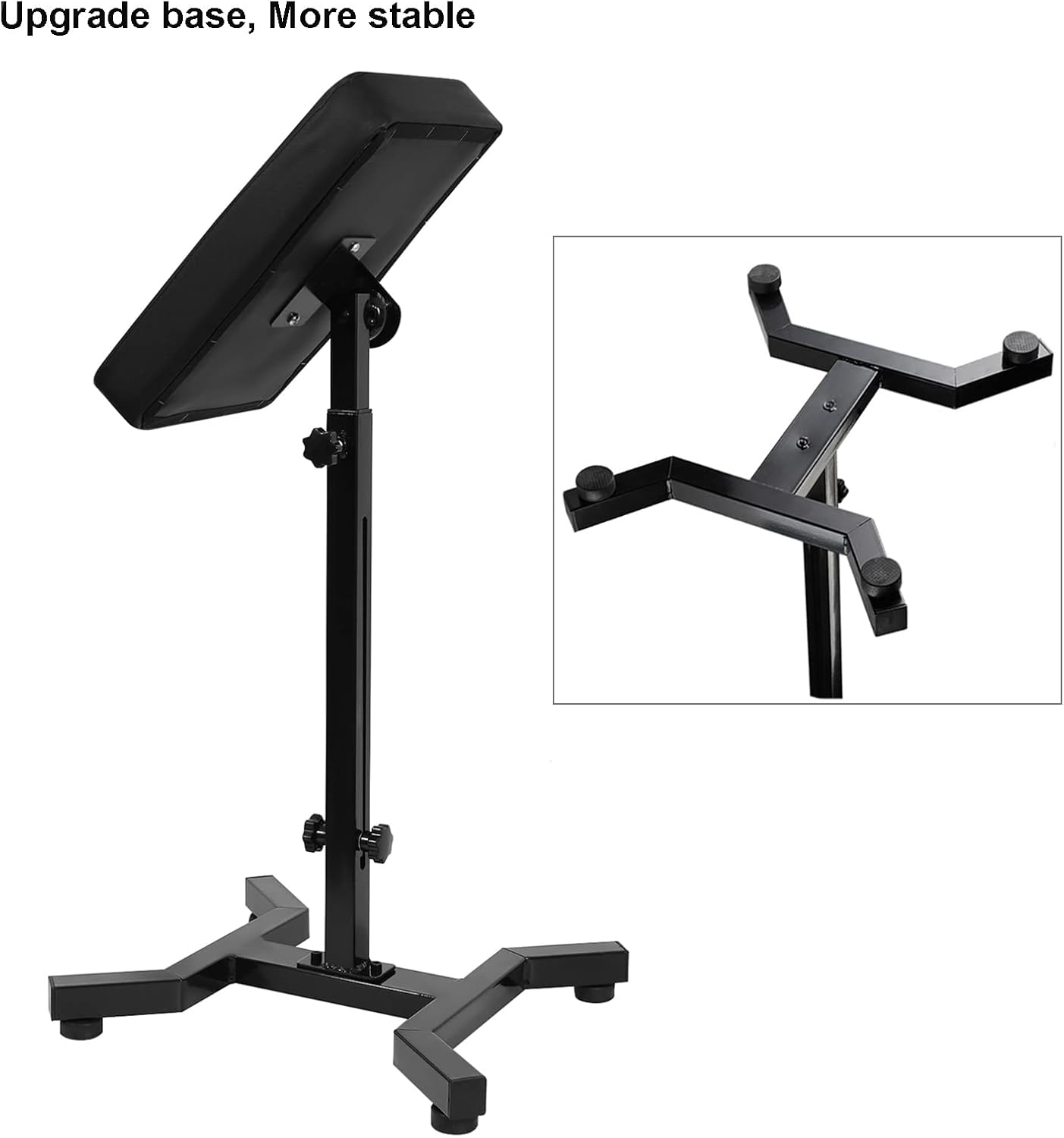 Tattoo Arm Rest, Tattoo Armrest Stand, Four-Corner Base Stability Strongly, Adjustable Height, Thicken Soft Sponge Pad, Foldable Arm Rest Stand for Artist image number 1
