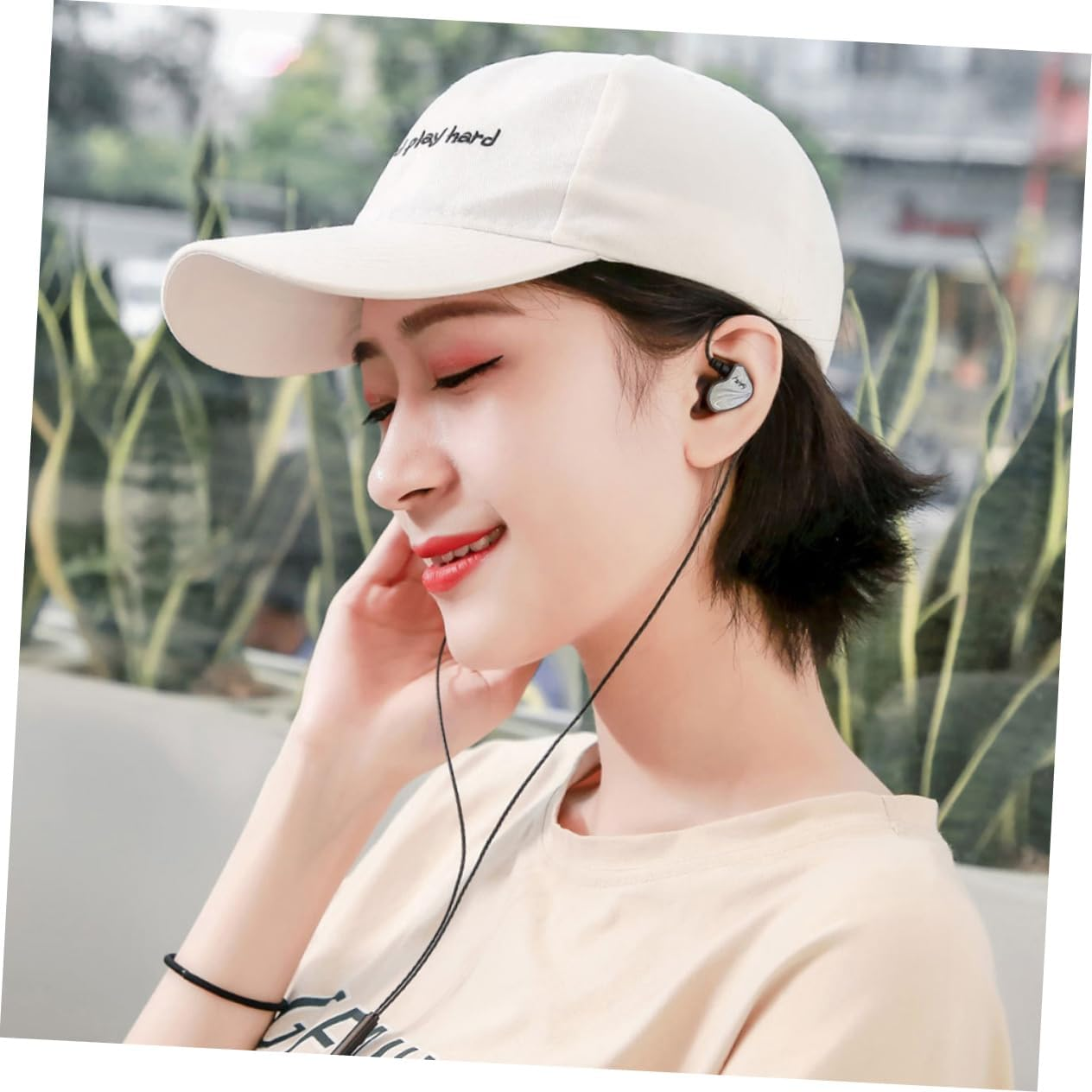 SHINEOFI Plug In-Ear Heavy Bass Headphones for Phone Wired Earphones Microphone for Mobile Phone Tablet Gun Earphones image number 5