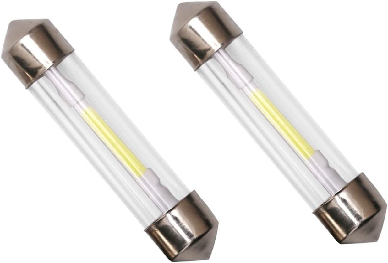 2Pcs RV Refrigerator Light Bulb, 12V 41MM Universal LED Light Bulb for RV Fridge & Automotive Dome Light Replacement, Camper Van Accessories image number 4