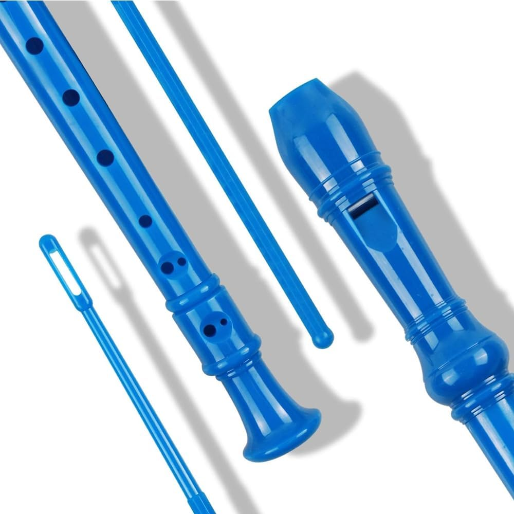 Poemtian Soprano Recorder Beginners 8-Hole Recorder Kids Flute Music Recorder Instrument German Style Treble Flute image number 4