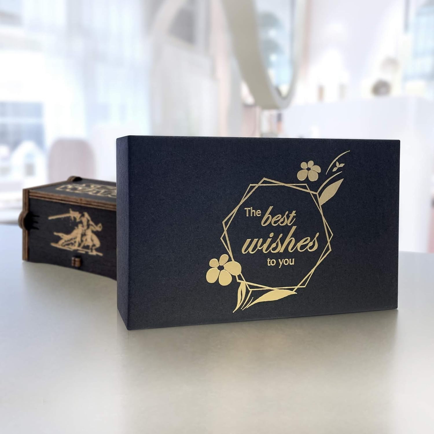 Veratwo the Beatles Gifts-Hand Crank Engraved Vintage Wooden Music Box,The Beatles Fans Favorite Collection Friends and Family Birthday/Christmas/Valentine'S Day image number 2