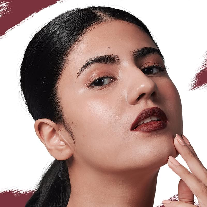 COLOR CHEMISTRY Lip and Cheek Crayon| Vegan, Ultra-Matte, Non-Drying, Pigmented & Long-Stay, Mulit-Use Lip Crayon 2.49 G (Pack of 1) Raisin LC07 image number 3