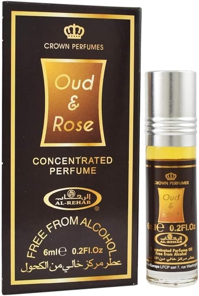 New Perfumes Oud & Rose Concentrated Perfume, 6Ml image number 1