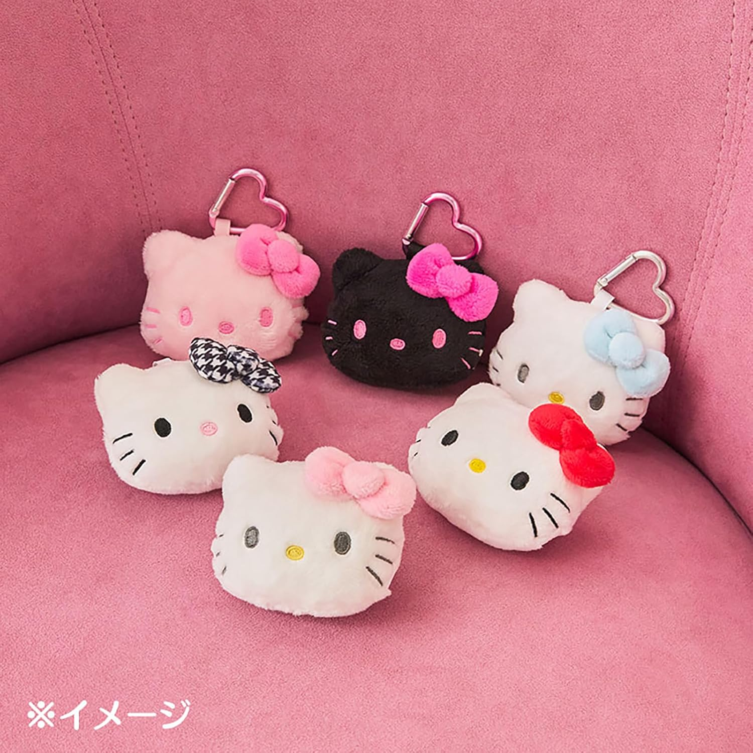 [サンリオ] フェイス形マスコットホルダー（I Love Hello Kitty） image number 5