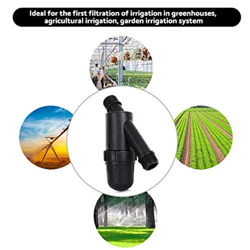 3/4"Mesh Filter, Filtration Capacity 120 Mesh, Irrigation Screen Stainless Steel Mesh Filter Water Strainer for Gardening Agriculture Filter Drip Irrigation Tank Pump image number 1