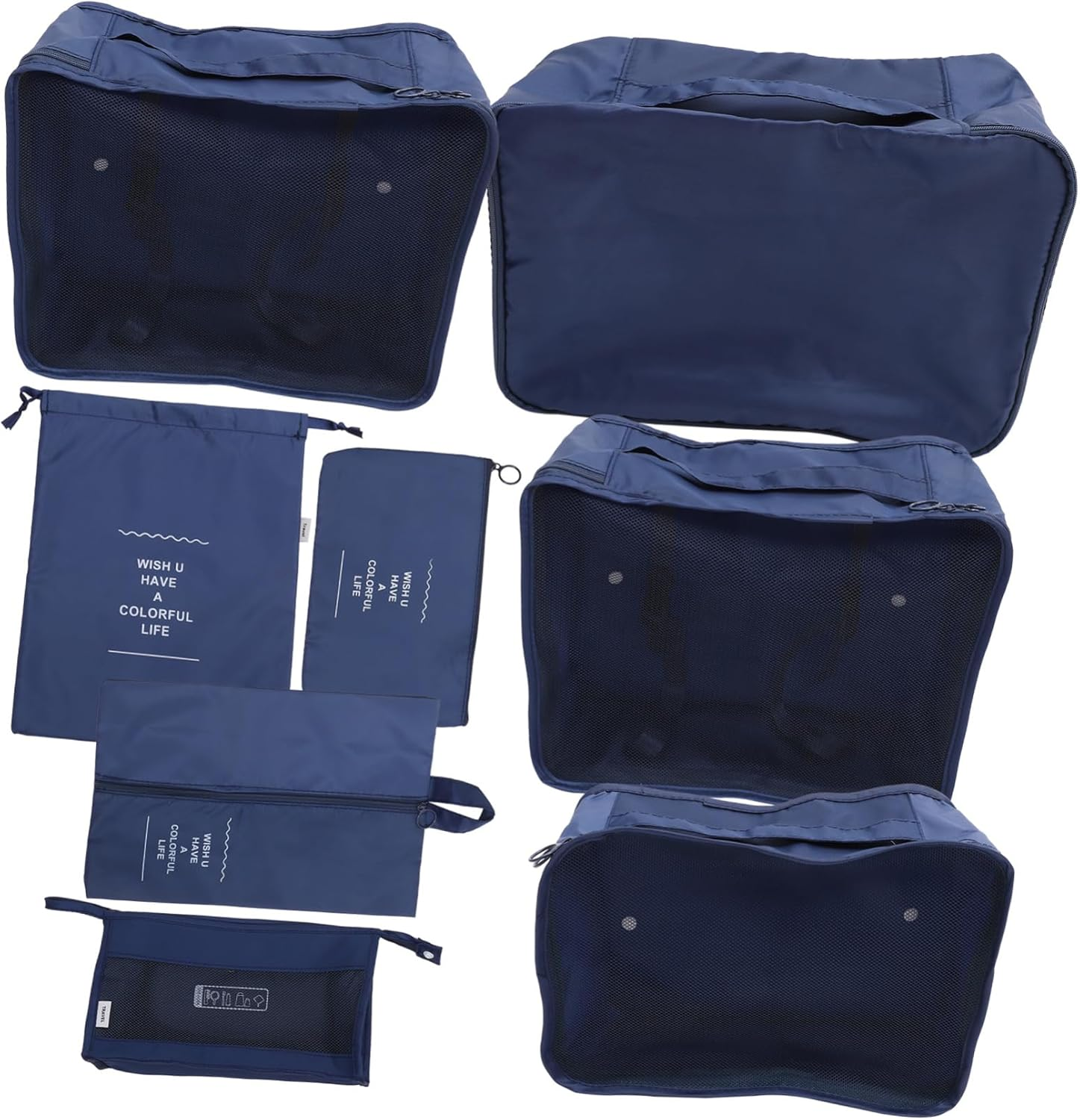 Ergonomic Travel Storage Bag Packing Cubes Foldable Luggage Organizers Multi-Functional Storage Bags image number 1