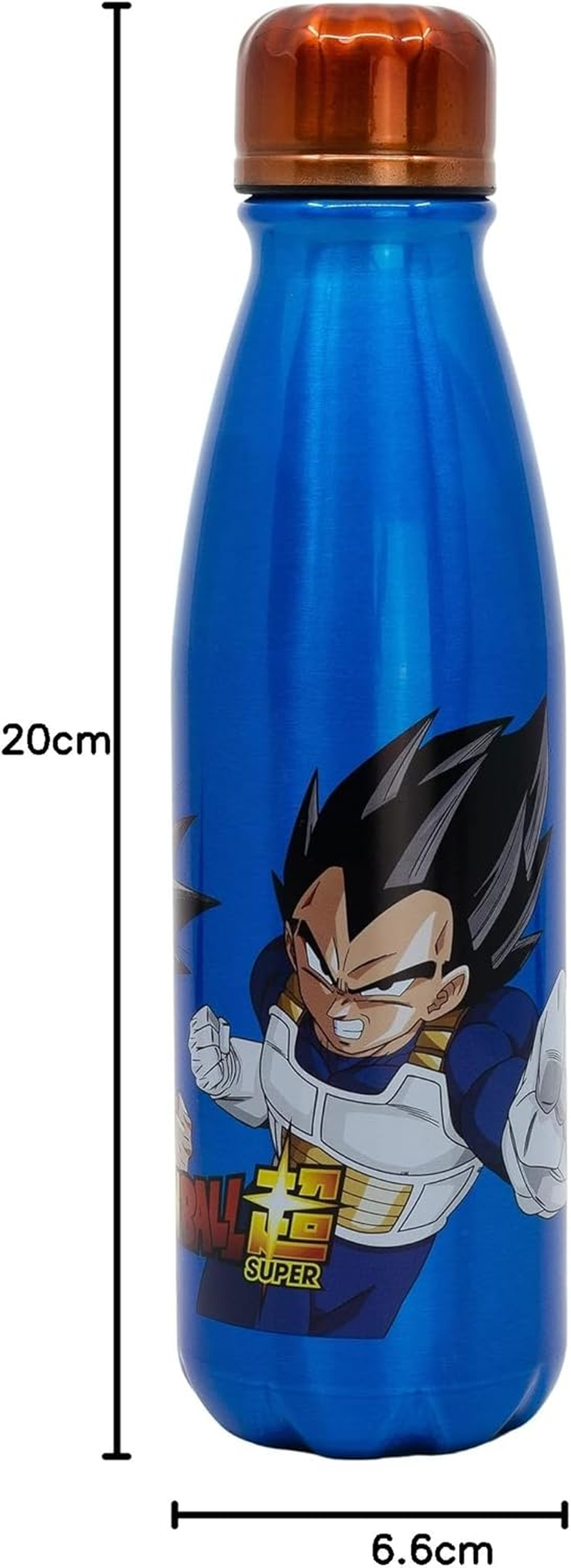 Dragon Ball 600Ml Aluminium Reusable Water Bottle for Kids - Dragon Ball image number 3