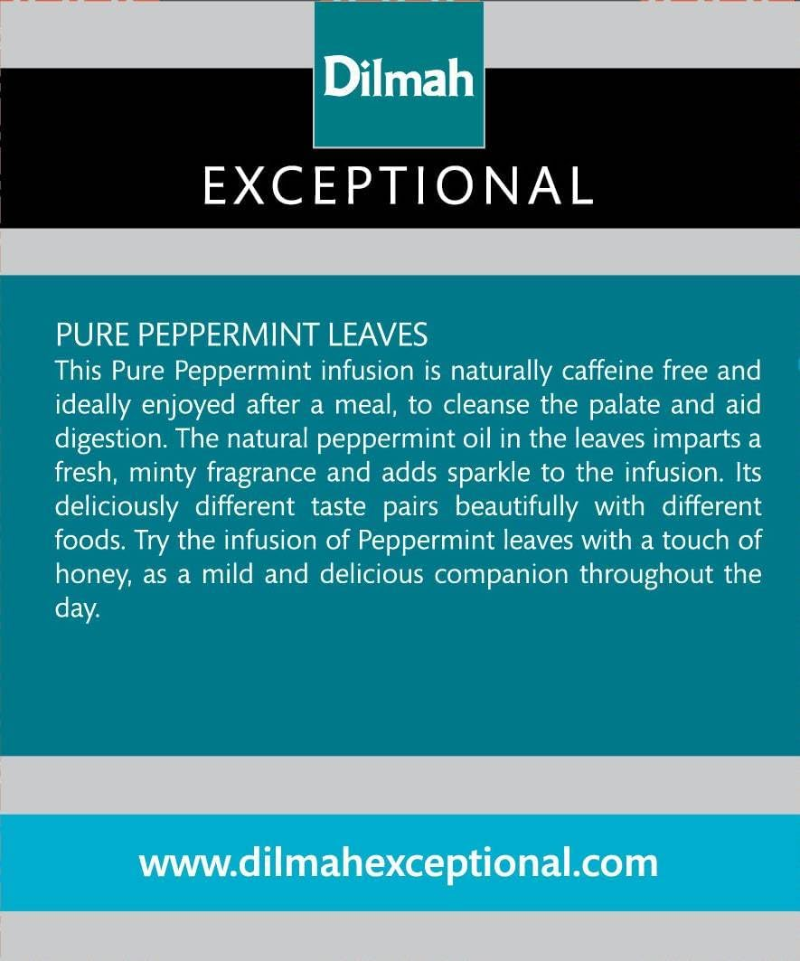 Dilmah Exceptional Peppermint, 40 Grams image number 3
