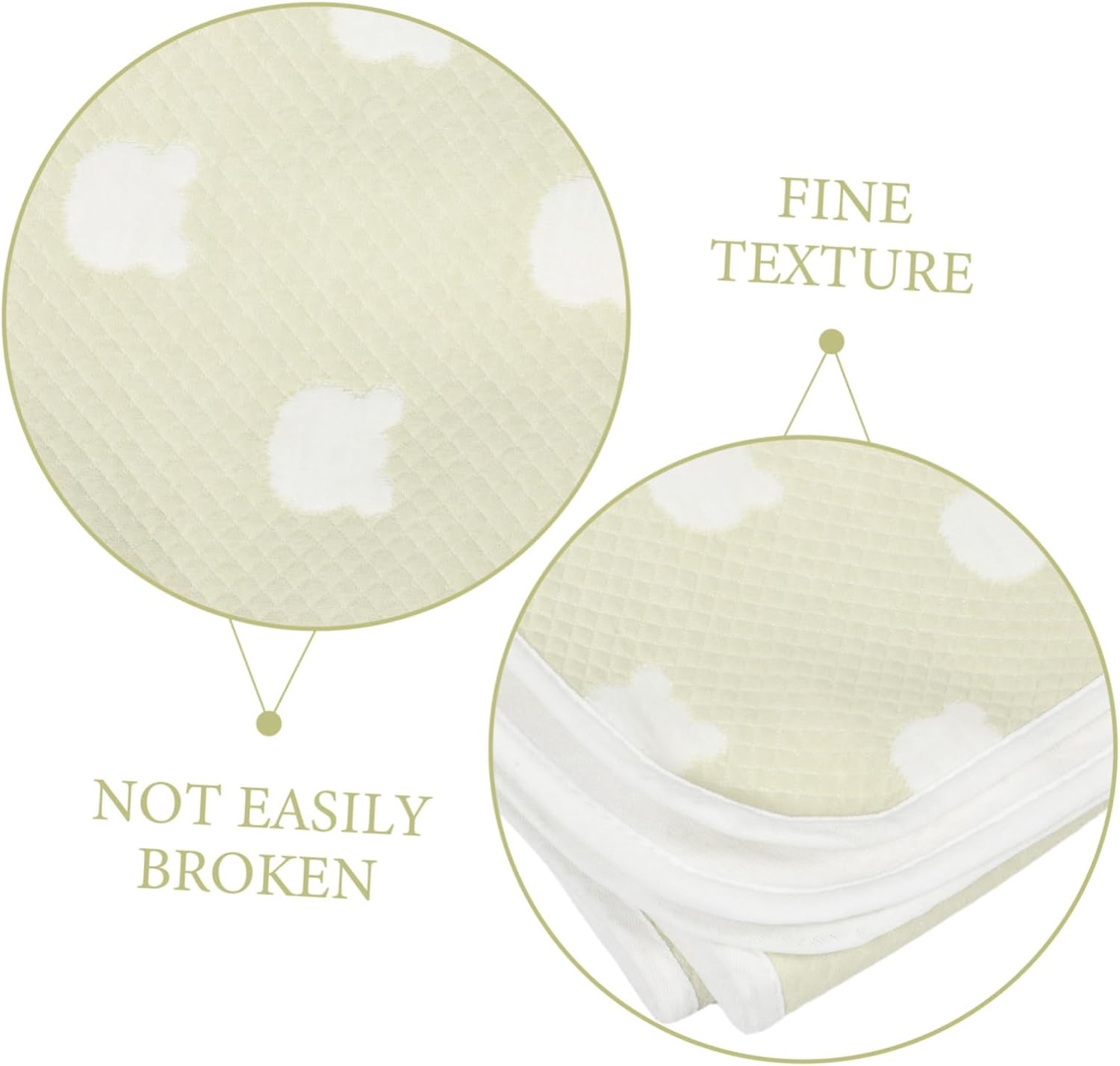 Ibasenice Washable Reusable Incontinence Pads Heavy Absorbency Changing Pad for Adults and Pets Soft Cotton Gentle Skin image number 5