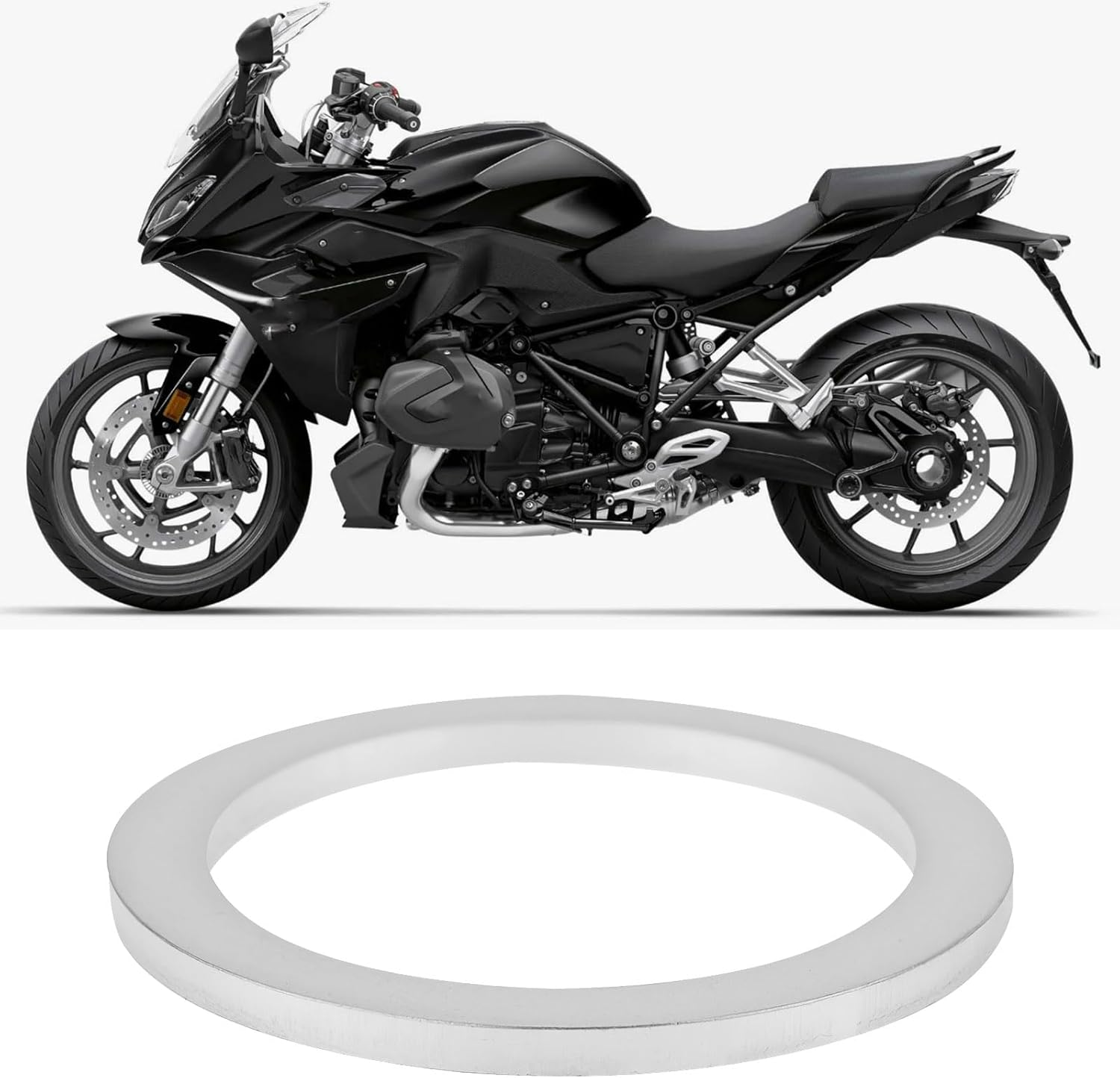 10Pcs Aluminium Oil Sump Plug Washers 20X24X1.5Mm Compatible with BMW R1250 2019-2024 image number 5