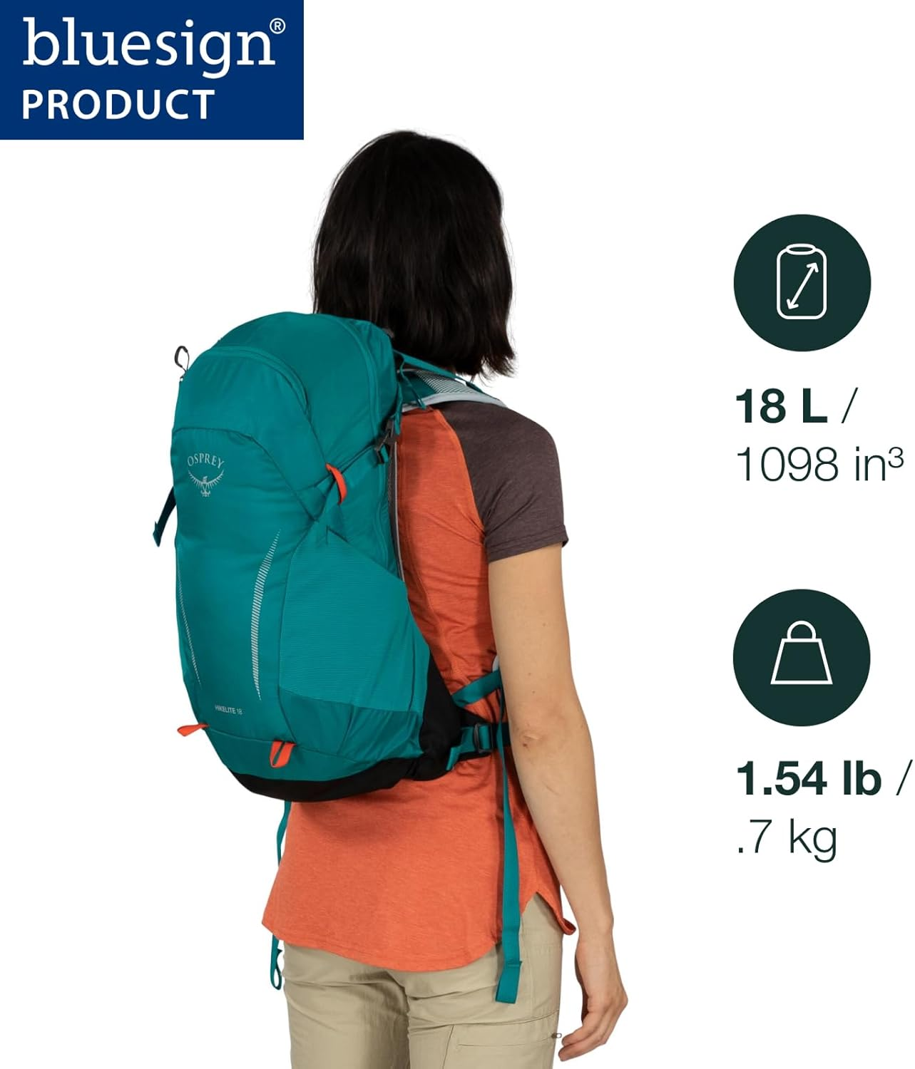 Osprey Europe Hikelite 18 - Blue image number 2