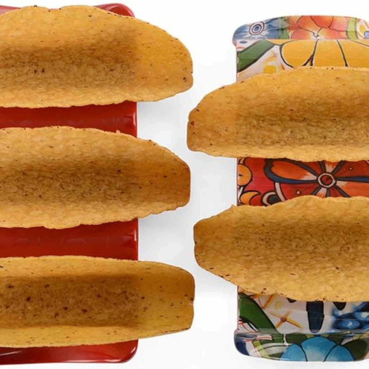 Prepara Taco Holder, Multiple Red, One Size image number 2