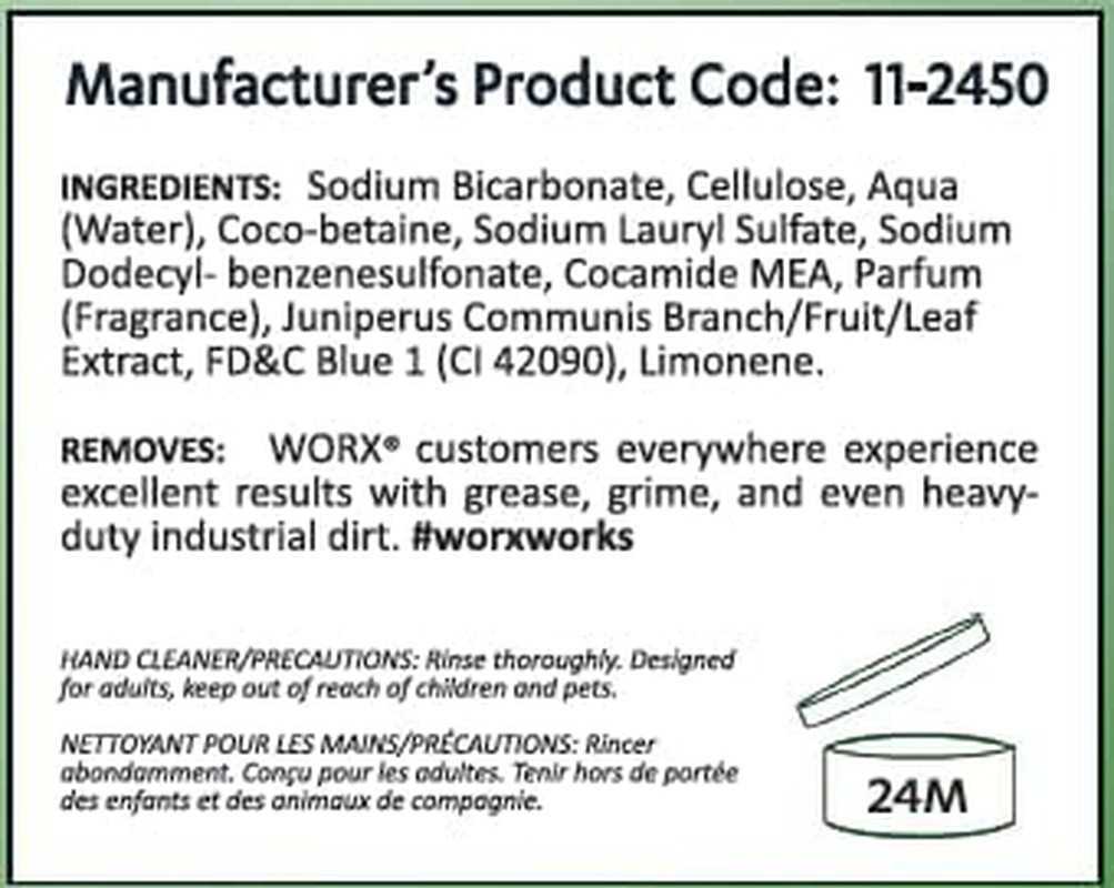 WORX Biodegradable Hand Cleaner 4.5 Lb Stand-Up Pouch (2040 G.) (4.5 Pound) image number 5