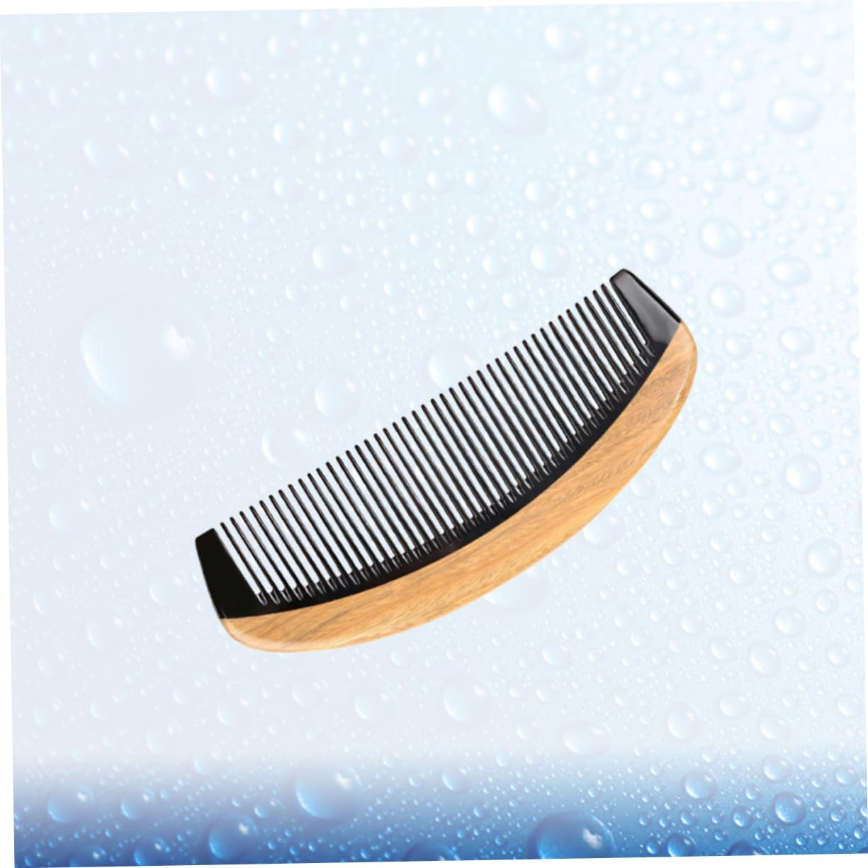 MUSISALY Sandalwood Brush Horn Comb Non-Static Static Comb Hairdressing Tool Natural Hair Accessory image number 2