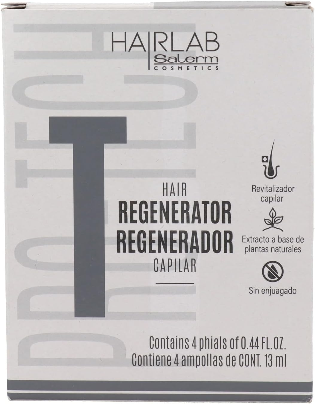 Salerm Energy Hair Regenerator/Revitalizer 4 Applications"Pack of 5.1Cm