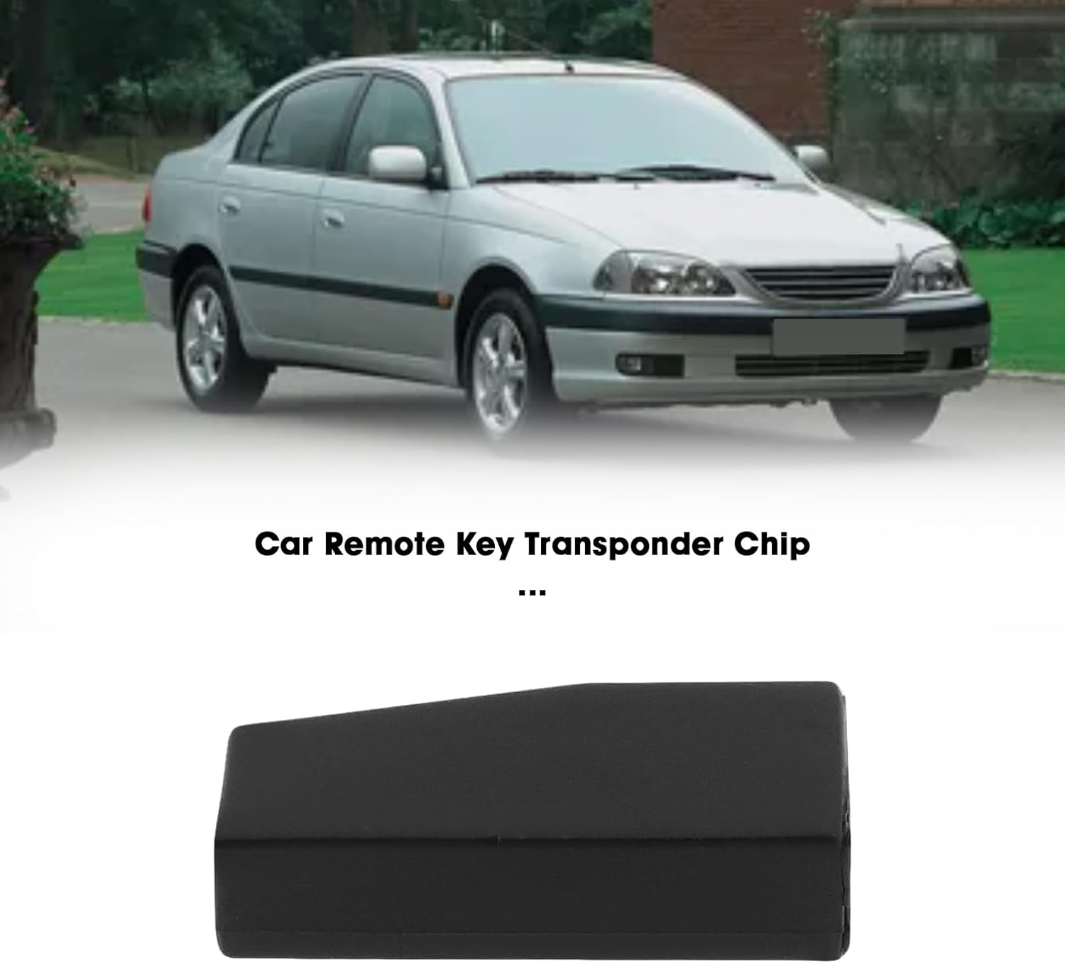 2Pcs Car Remote Key Transponder Chip ID4C 4C Immobilizer Chip Compatible with Toyota Avensis 1 2001-2003