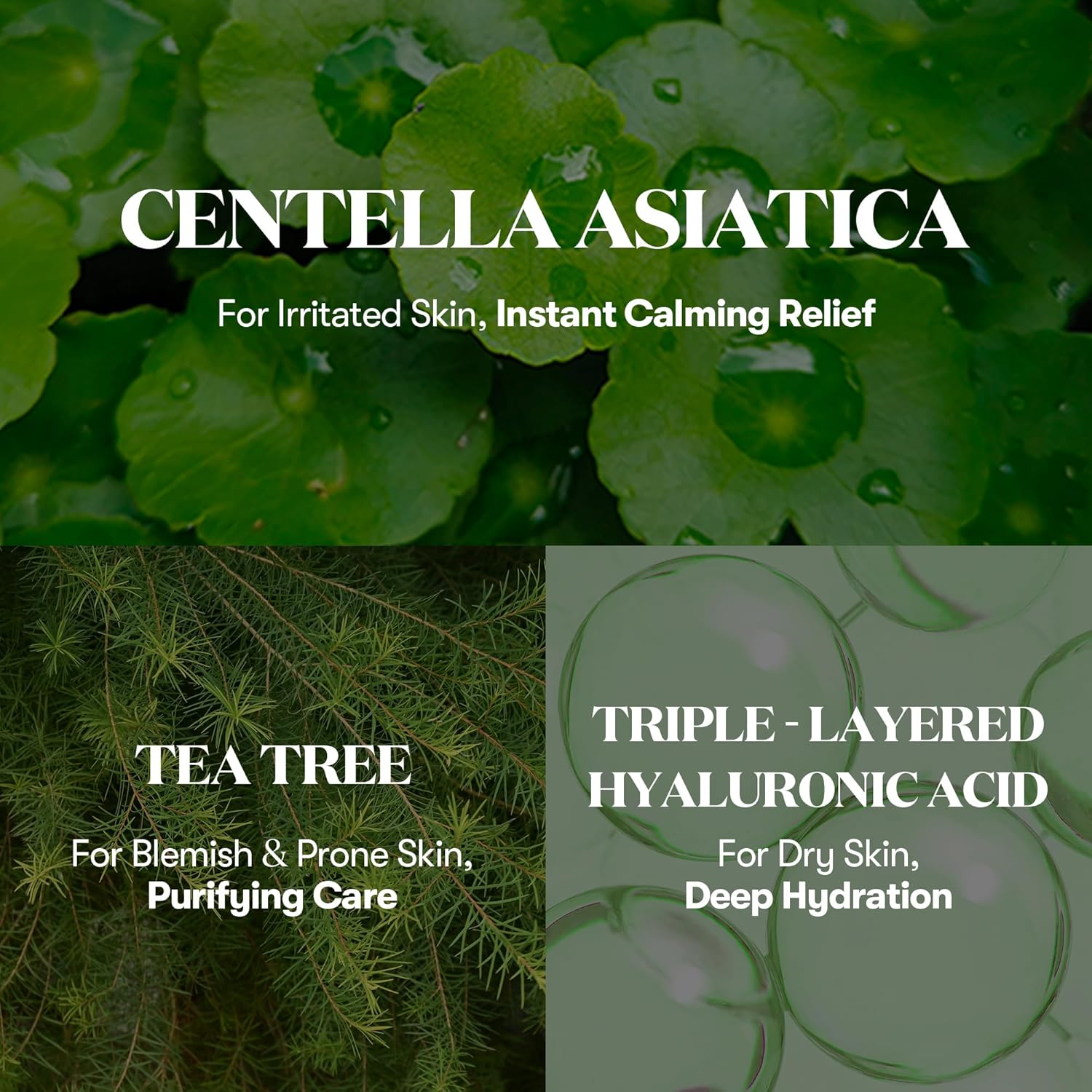 VT COSMETICS Cica Cream Plus, Hydrating & Calming Face Moisturizer with Centella Asiatica, Lightweight Soothing Cream for Acne, Oily, Dry and Sensitive Skin, Korean Skincare for Acne Prone Skin image number 5