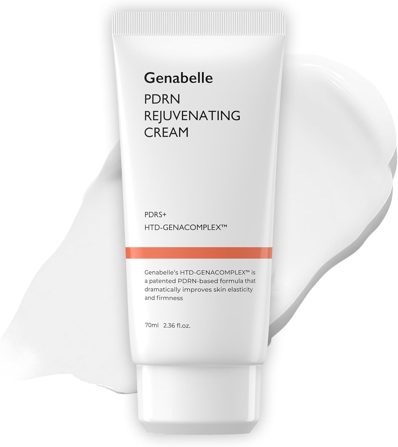 Genabelle PDRN Rejuvenating Cream - Lightweight Moisturizer with Original PDRN, CICA, Hyaluronic Acid - Nourishing, Hydrating, and Soothing Formula - 2.36 Fl.Oz image number 4