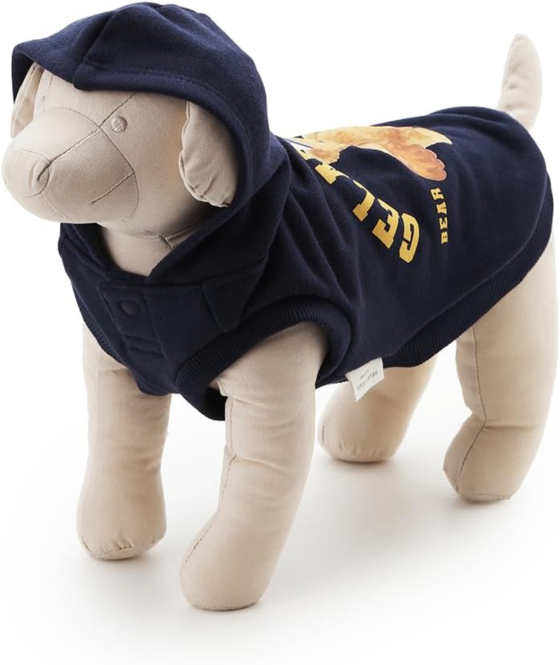 Gelato Pique Cat & Dog PAGG254589 NVY S Sporty Bear Fleece Pullover image number 4