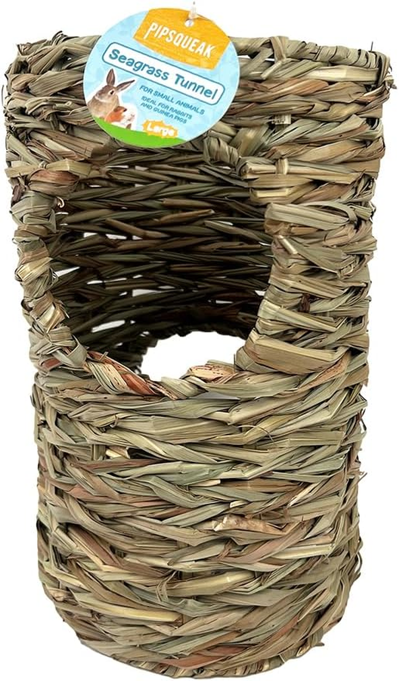 Pip Squeak Natural Wood Arch Hideaway &ndash; Small, 29 &times; 16 Cm - Perfect for Rabbits, Guinea Pigs & Other Small Animals