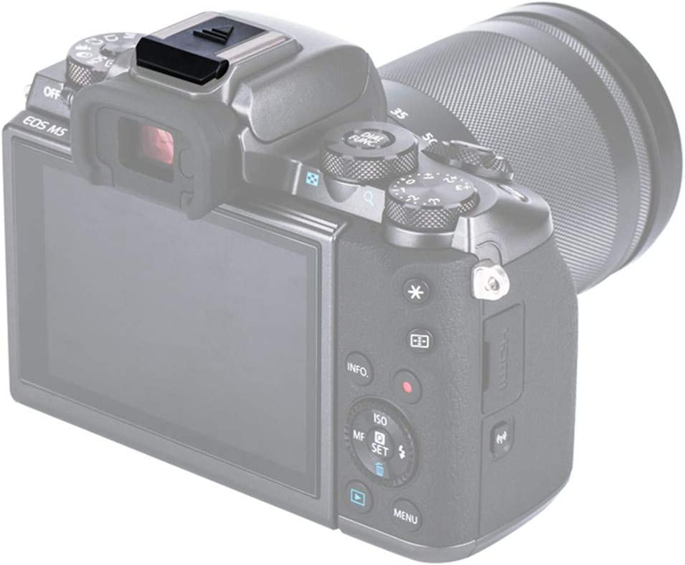 2 PCS JJC Hot Shoe Cover Protector Cap for Canon EOS R100 R5 R6 R RP 90D 80D 850D 6DM2 5DM4 5DM3 5DM2 5DS 5DS R 7DM2 M50II M50 800D 760D 750D 700D 100D 200D image number 3