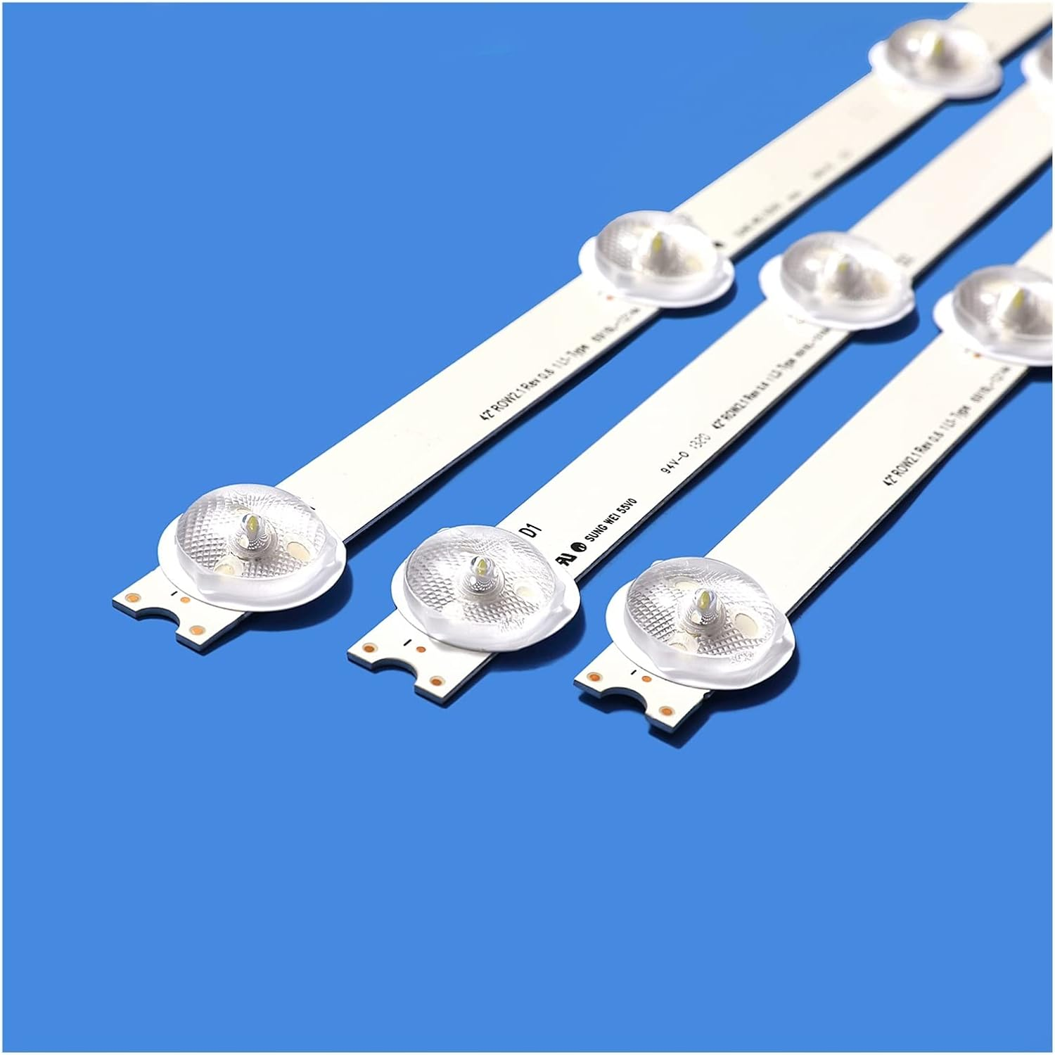 TILEZE LED TV Illumination Part Fit for LG 42LN542V 42LN541V 42LN541U LED Bars Backlight Strips Line Ruler 42" ROW2.1 Rev 0.01 L1 R1 R2 L2