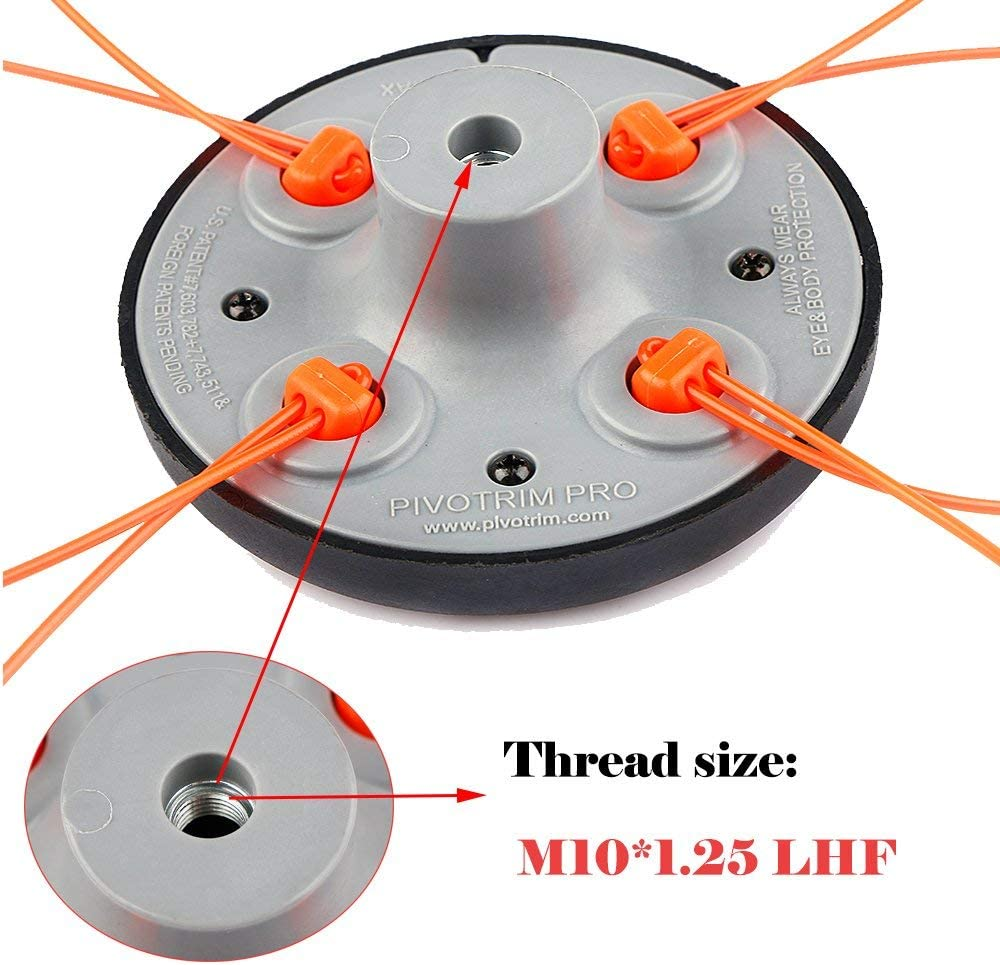 Ball'S Home 55-491 Pivotrim Universal Gas String Trimmer Head image number 1