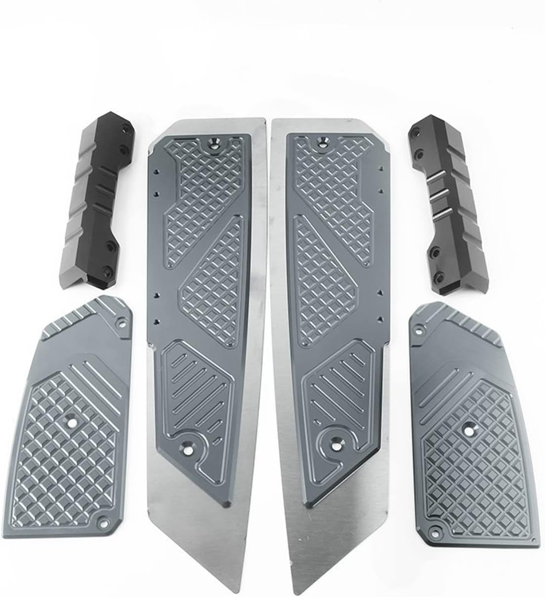 Foot Pegs Pedals Motorcycle Footrests for Forza300 MF13 for Forza 300 125 250 2018 2019 2020 Motorcycle Accessories CNC Footrest Footpad Pedal Plate Parts (Color : 3)