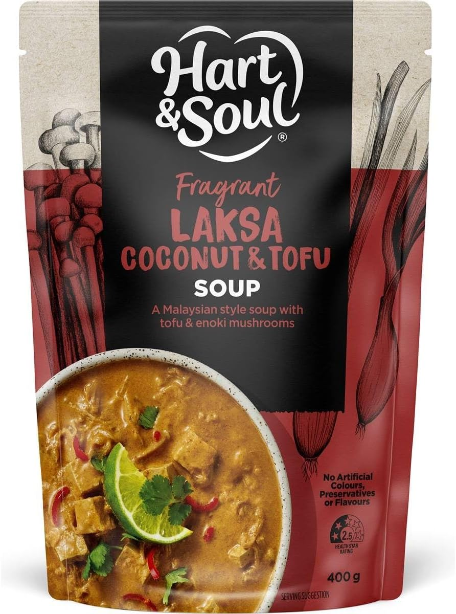 Hart and Soul All Natural Laksa Soup 400 G image number 2