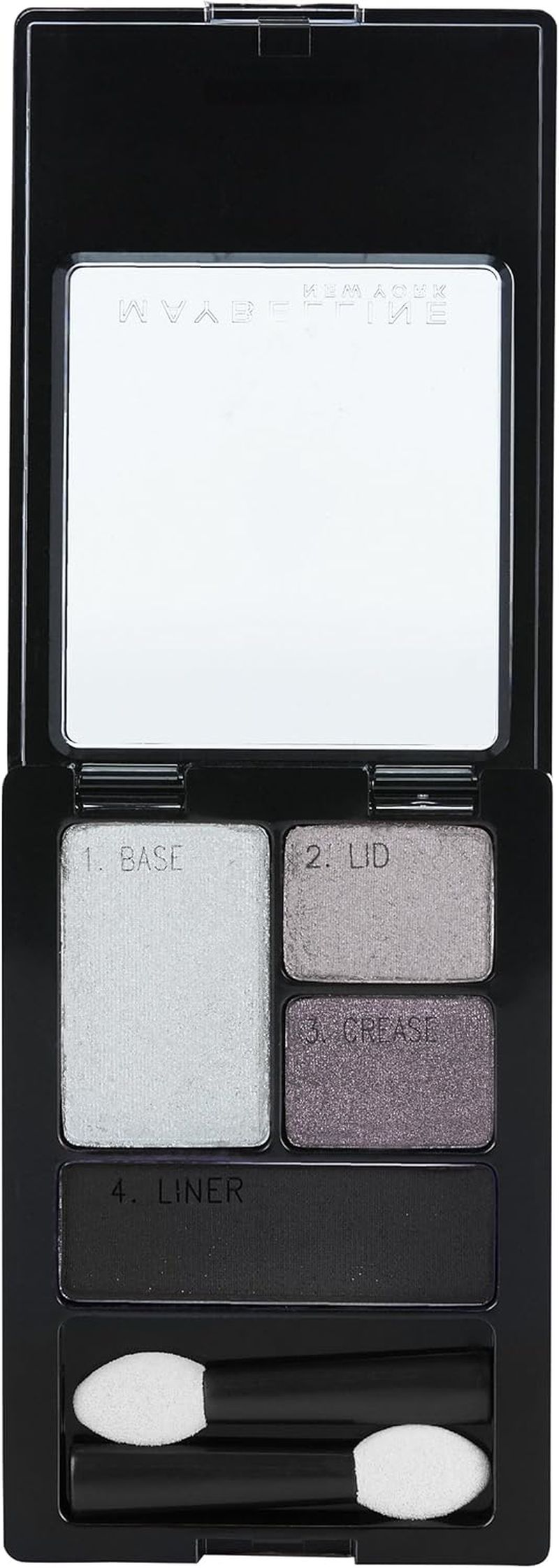 Maybelline Expert Wear Eyeshadow Quads Charcoal Smokes image number 2