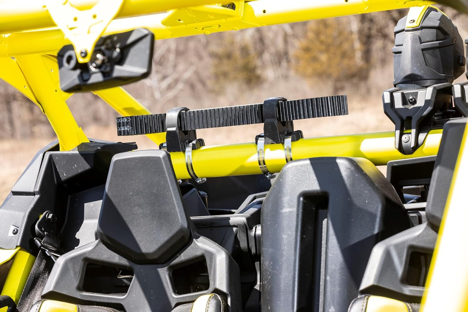 Kolpin Rhino Grip Flex Starter Pack - 2 Piece Set (1.5" & 3.0") - Black Rubber - ATV, UTV, Sxs, Trailer, Wall/Garage Compatible - Grip Holders