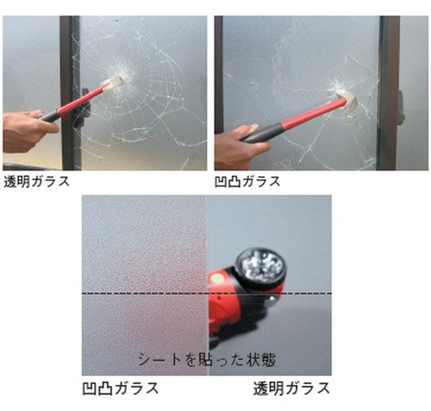 Japan Green Cross Security Film Bgf 9439 Transparent 2 Sheets 1 Pair 352113 image number 1