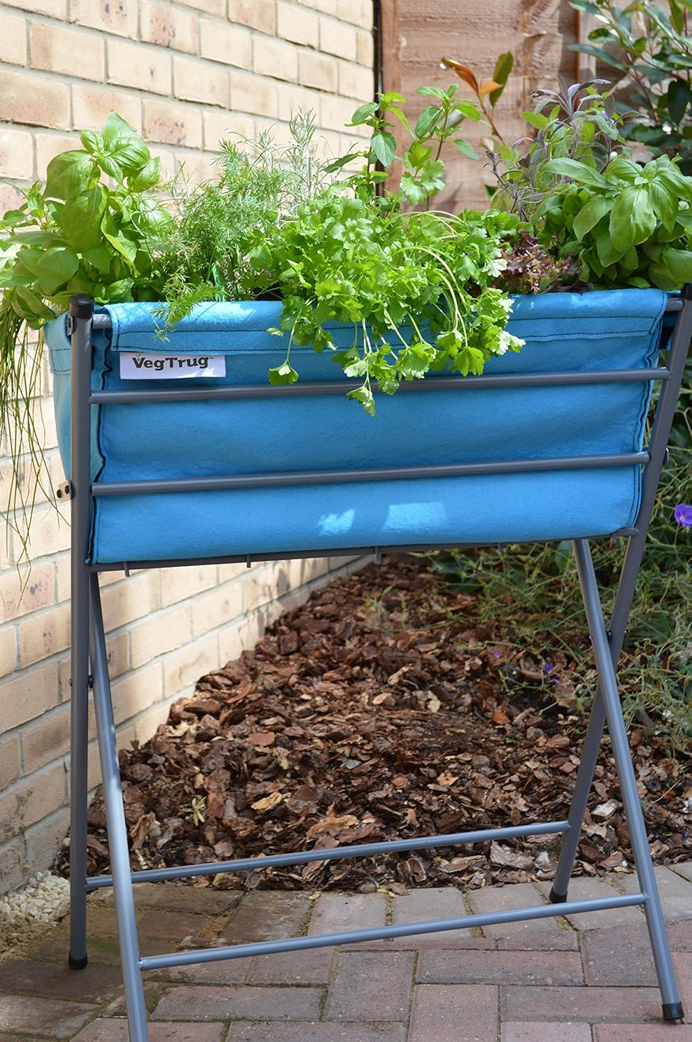 Vegtrug POPKT011BL Poppy Black with Pale Blue Felt image number 1