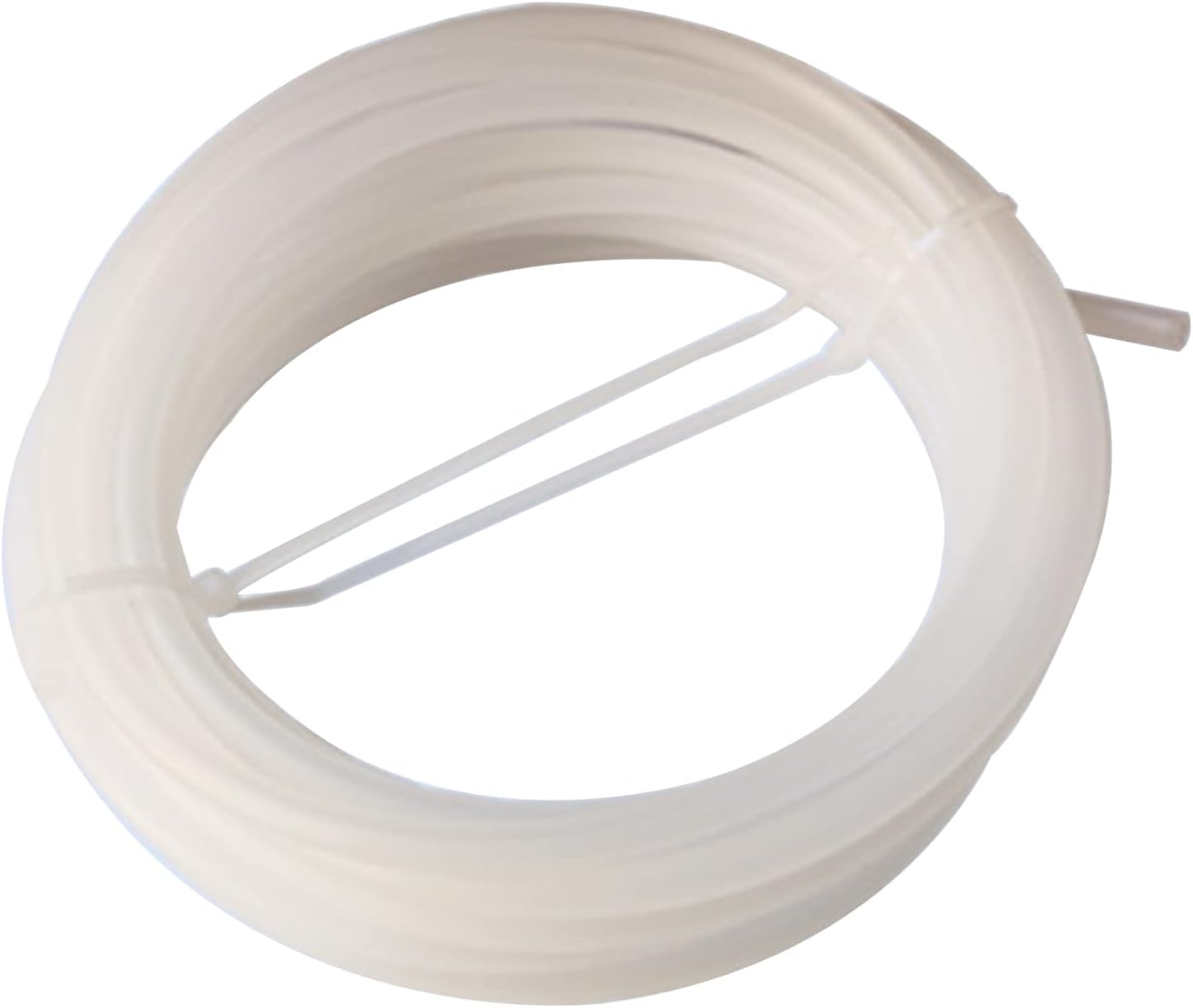 Acbbmns 4Mm Oil Pump Fuel Pipe Hose Line for Car Air Diesel Parking Heater (White)