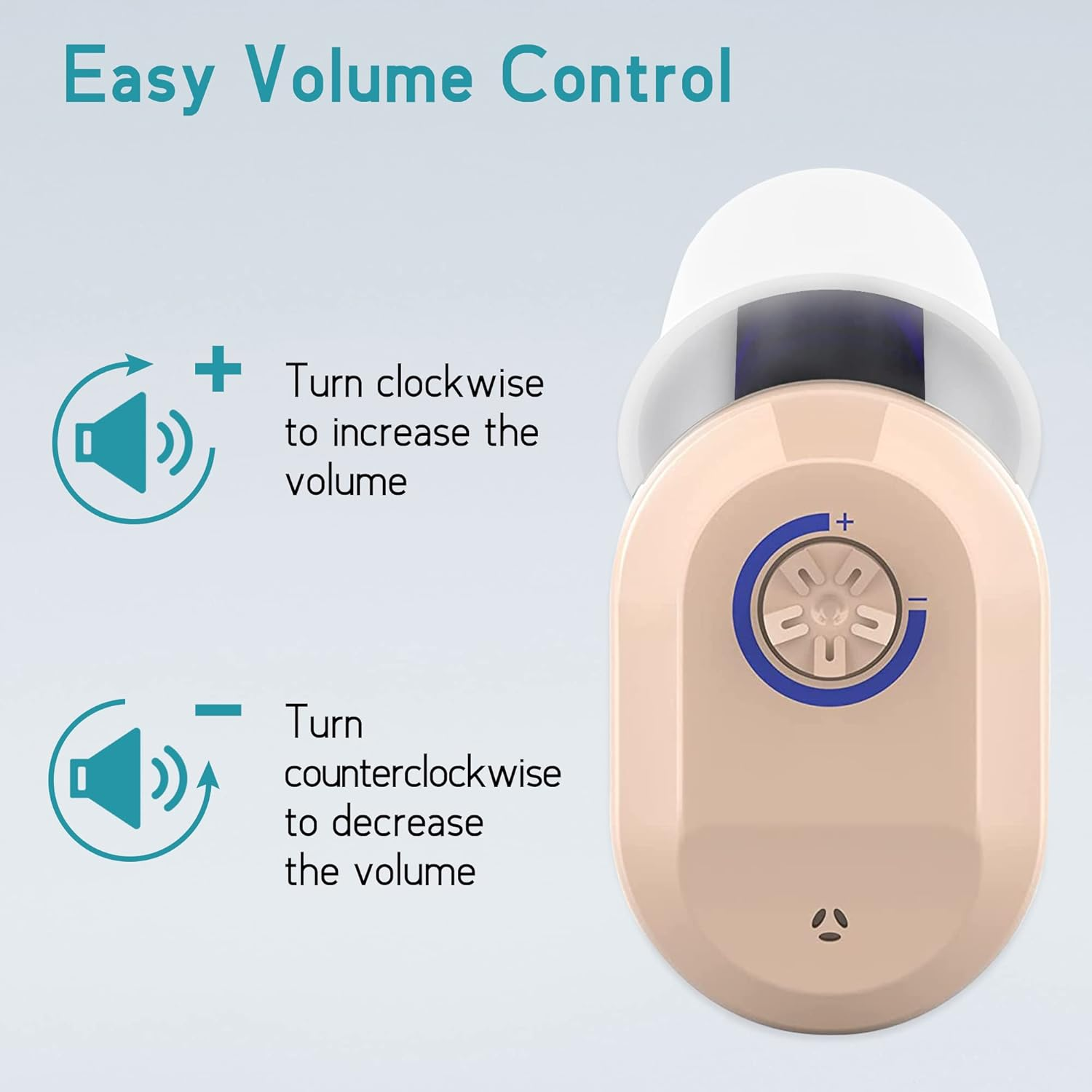 Rechargeable ITC Hearing Enhancement Aids image number 2