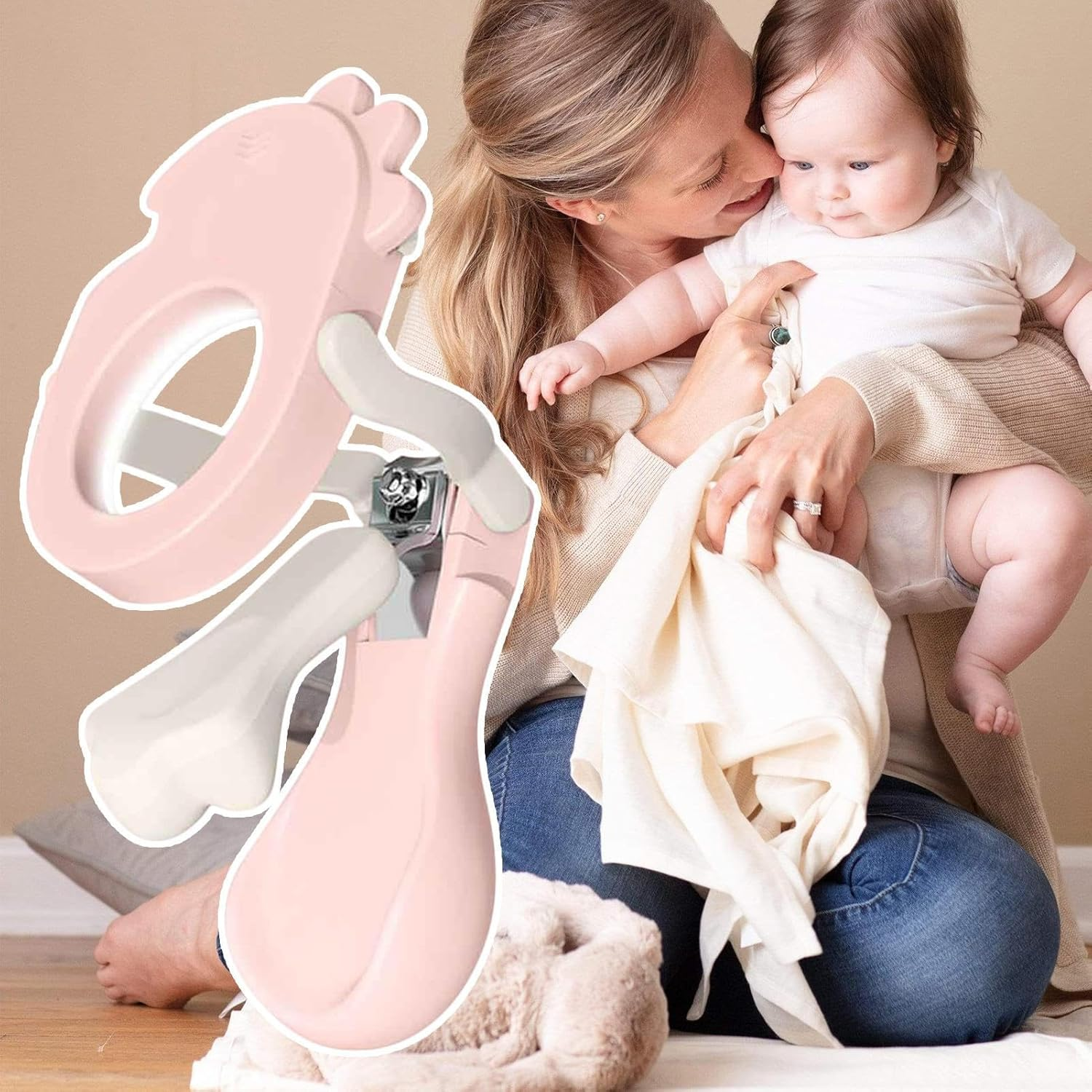 Furtryvl Nail Trimmer for Baby - Toenails Trimmer - Foldable Clipper with Magnifier and LED Light for Kids Seniors Elderly Baby Pets Trimming Home Travel image number 3