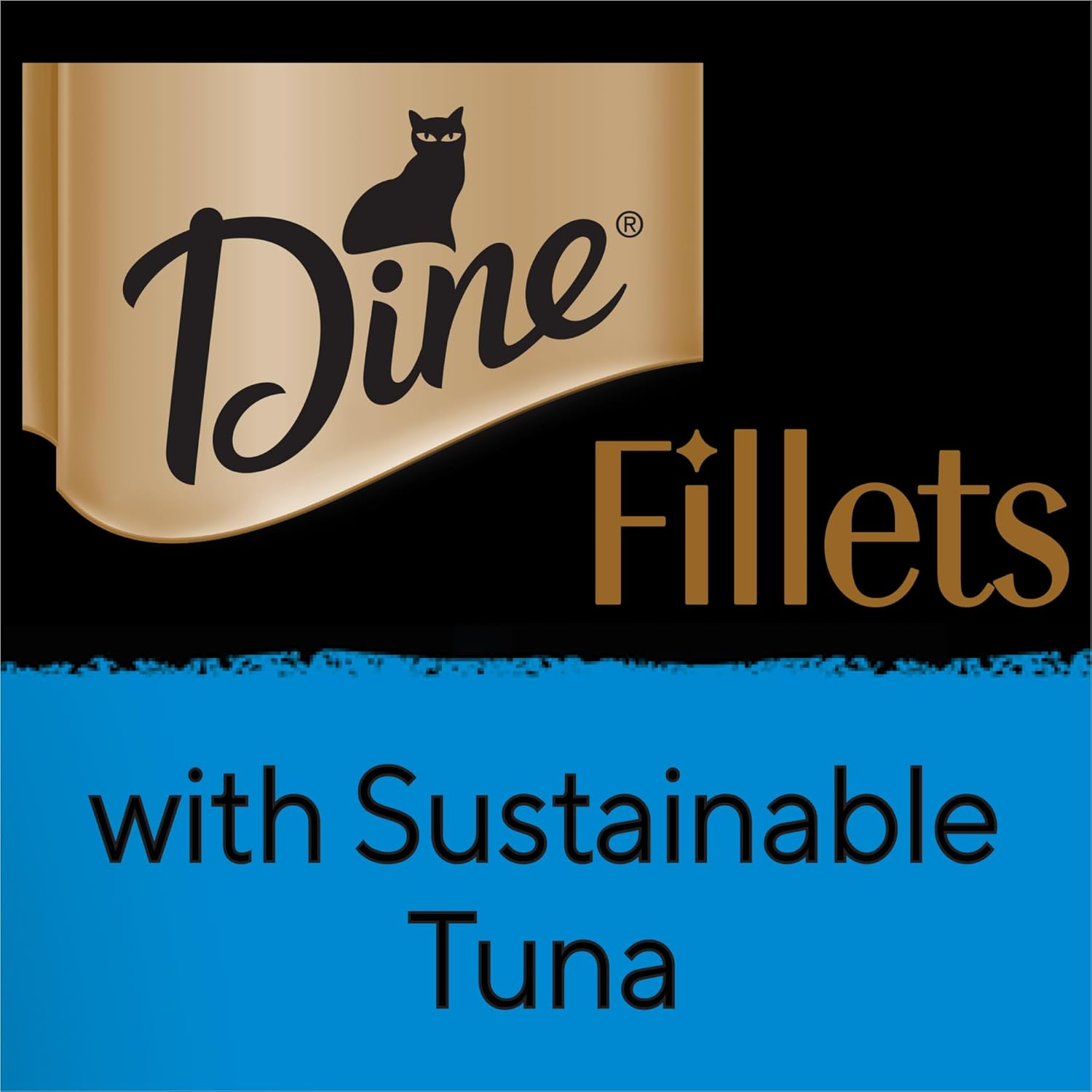 Dine Fillets Wet Cat Food Sustainable Tuna 60G Tray, 16 Pack image number 2