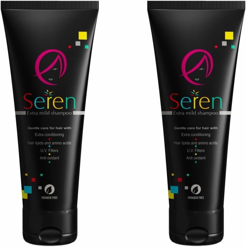 Seren Extra Mild Shampoo 200Ml Pack of Two