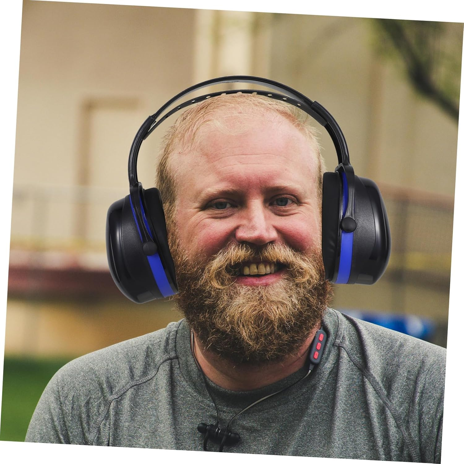 SEWACC Noise Reduction Ear Muffs Adjustable Headband Hearing Protection for Work Studying Shooting Soundproof over Ear Headphones with Advanced Noise Canceling Technology Comfortable And image number 2