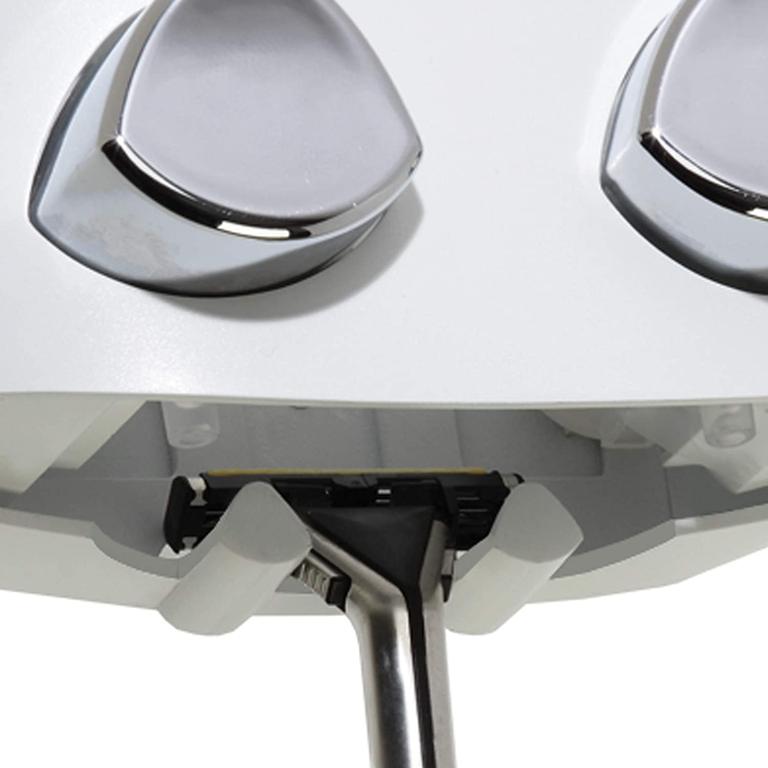 Better Living Products, White 76254-1 Euro Series 2-Chamber Soap and Shower Dispenser image number 5