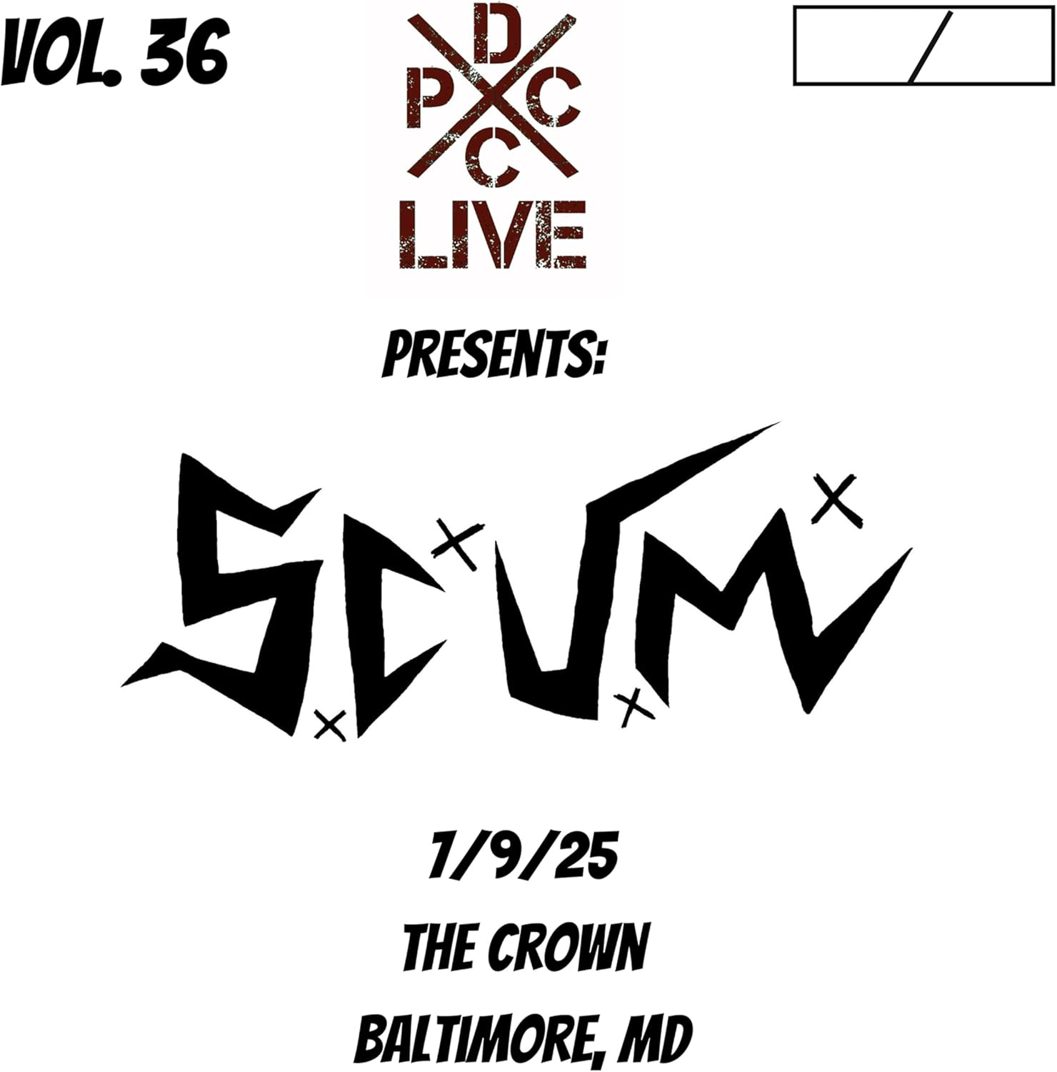 Dcxpc Live Vol. 36 (LP)