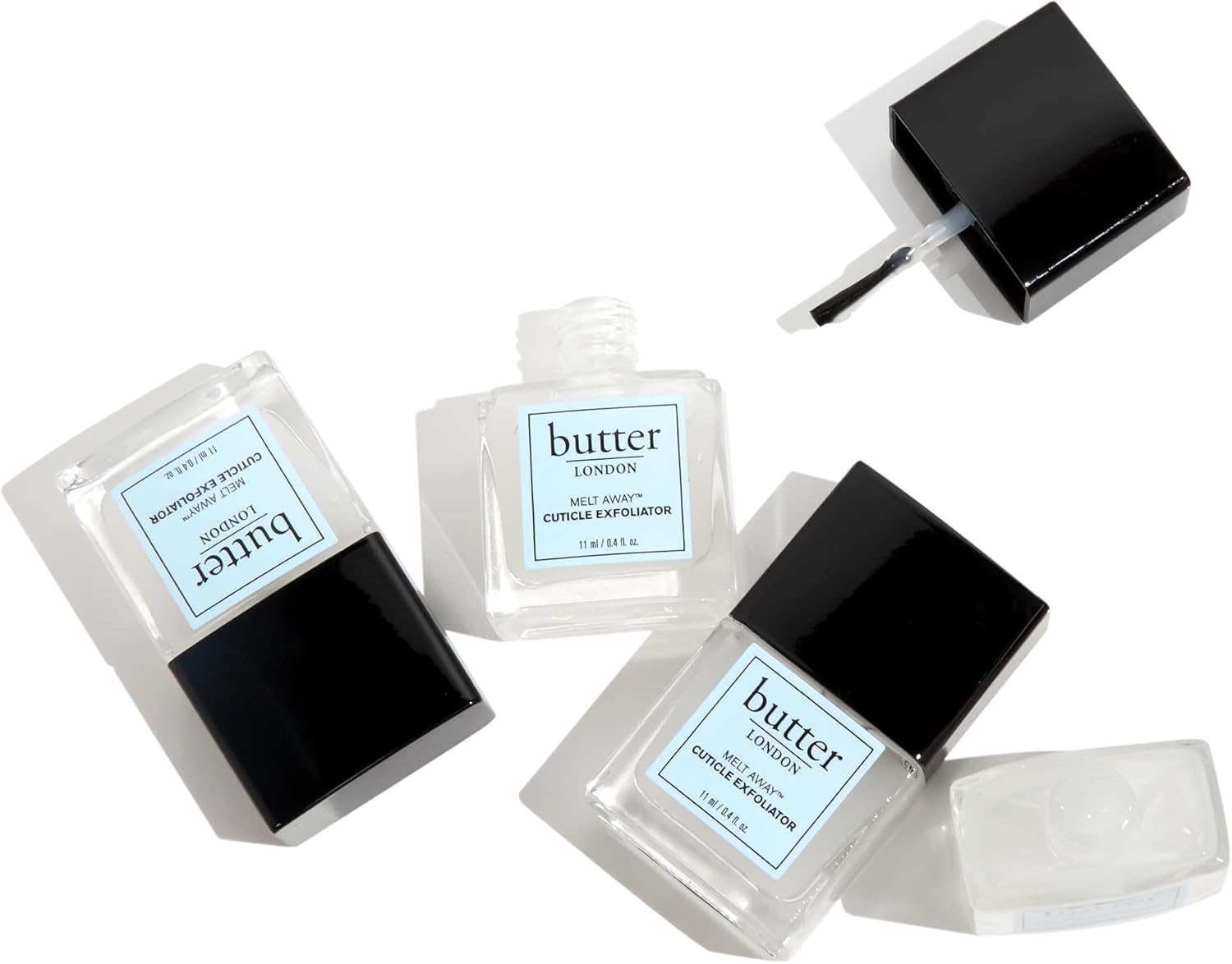 Butter LONDON Melt Away Cuticle Exfoliator by Butter London for Women - 11.3 Gm Nail Treatment image number 3