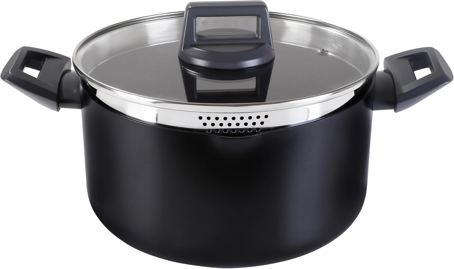 Stanley Rogers Statement Casserole 24Cm &ndash; 100% Recycled Aluminium Ceramic Non-Stick Pot &ndash; Induction Cookware with Dual Handles and Lid &ndash; PFAS PTFE & PFOA Free for Healthy Cooking image number 2