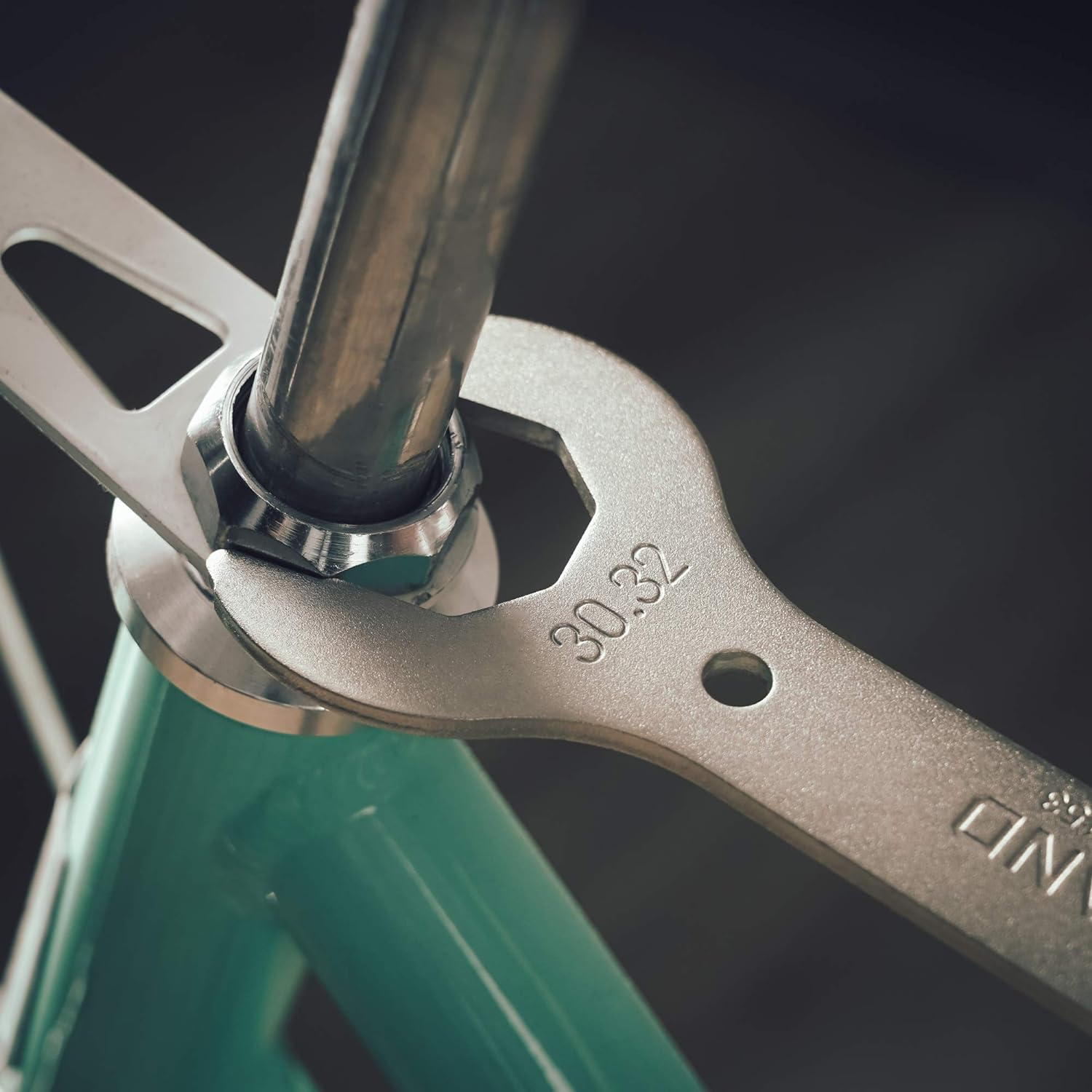 BIKEHAND Bike Headset Top Locknut Install Remove Tool Cone Wrench 30/32/36/40Mm for Vintage Bike Bicycle Threaded Fork