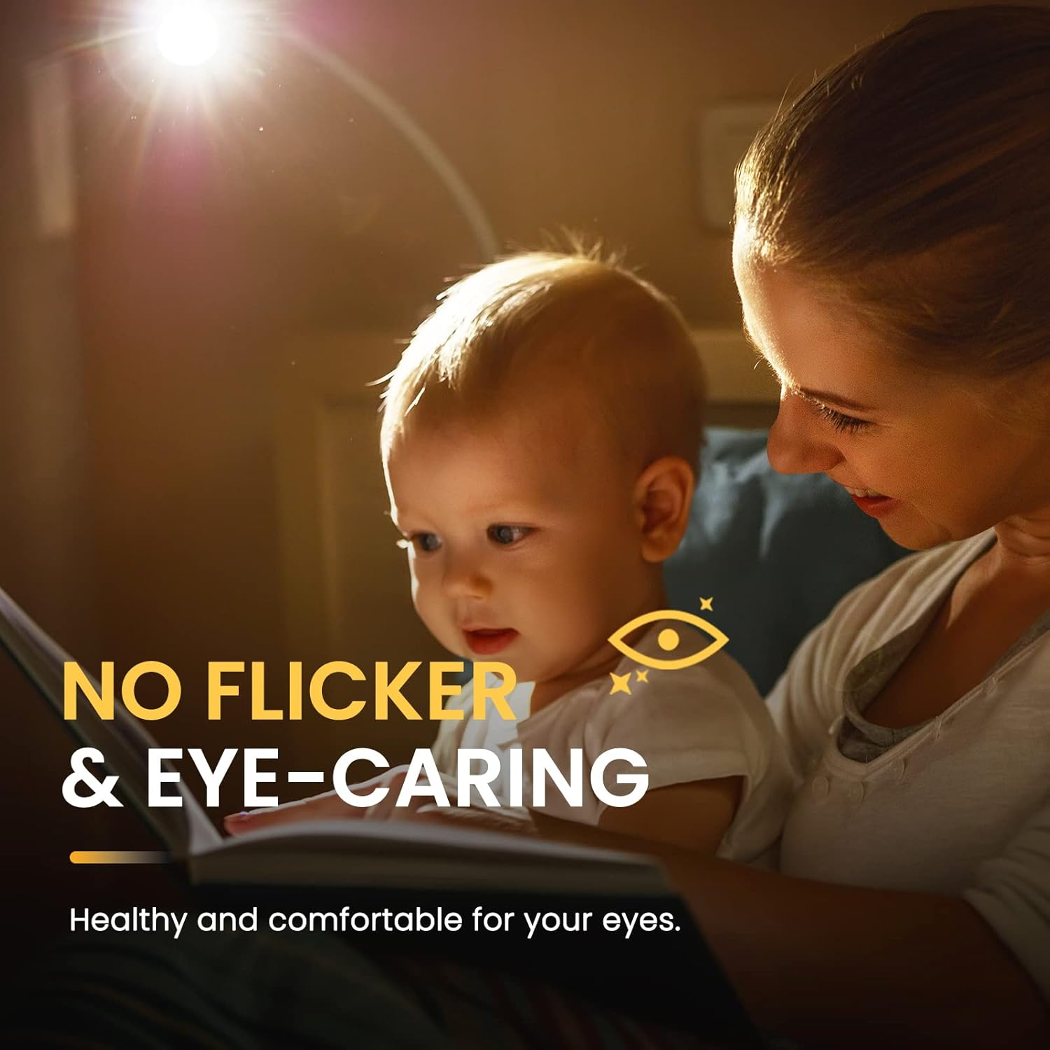 Bonlux Mini 35W GU10 Halogen Bulbs Dimmable Reflector Bulbs Warm White 2700-2800K, Spot Downlight Halogen Bulb Replacement for 3W Bulbs, GU10 2-Pin Base 360 Lumen 220V-240V, 8 Pack image number 1