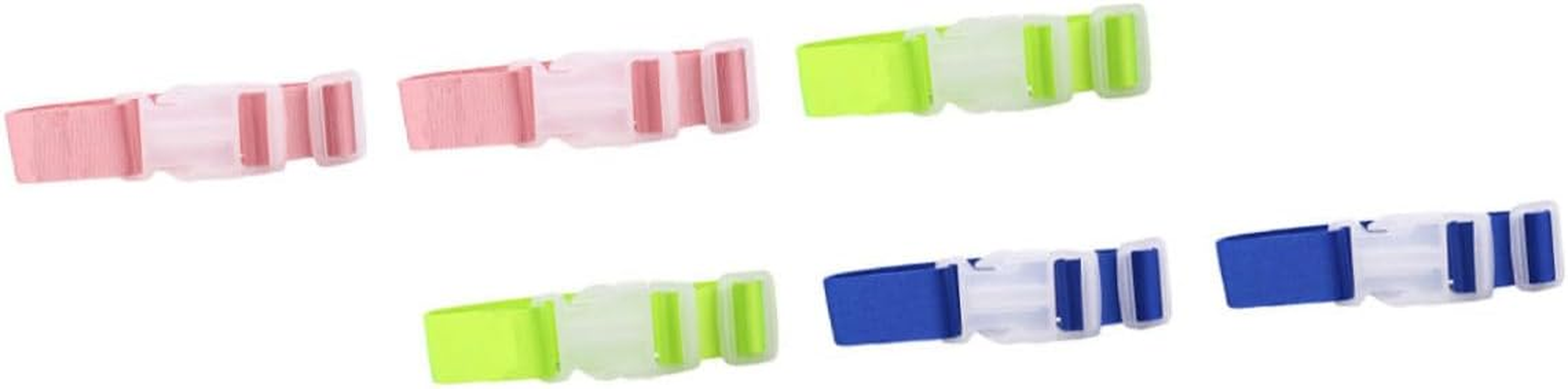 GALPADA 6Pcs Luggage Buckle Strap Luggage Hanging Buckle Belt for Suitcase Travel Use Random Color image number 4
